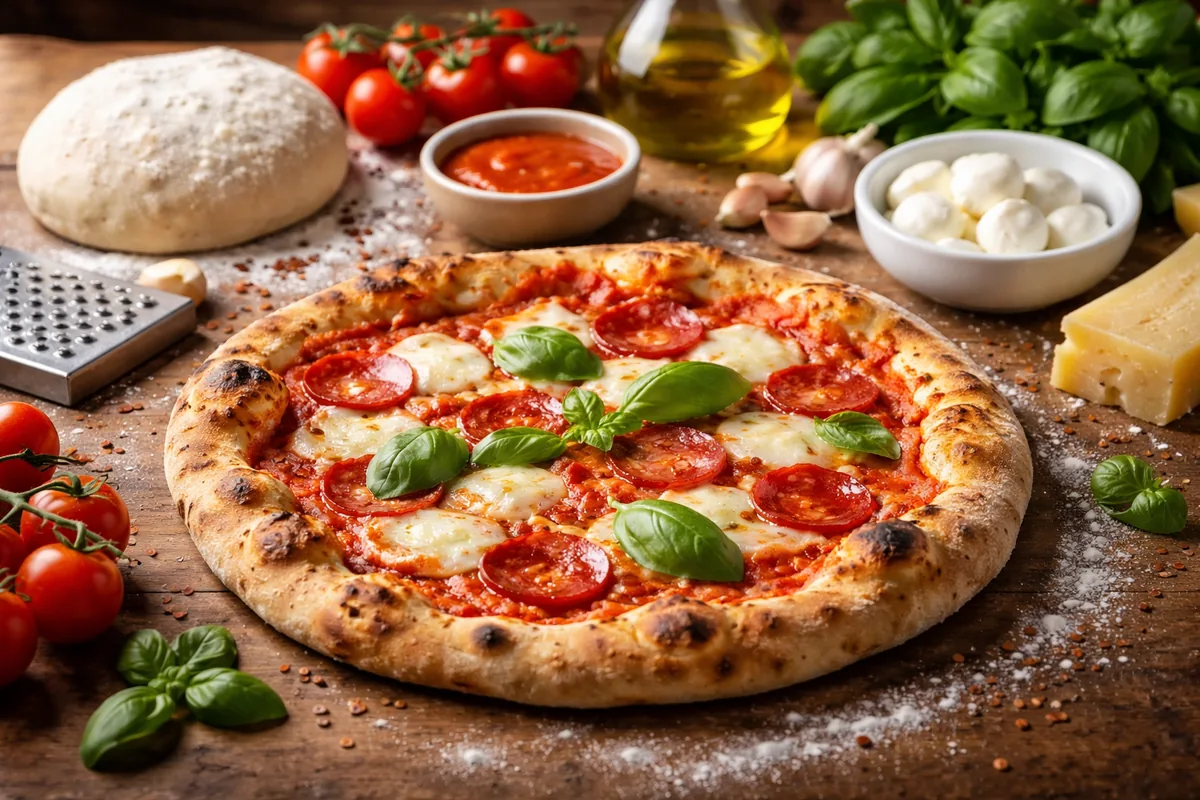 Comment préparer une pizza maison avec des techniques de cuisine italienne