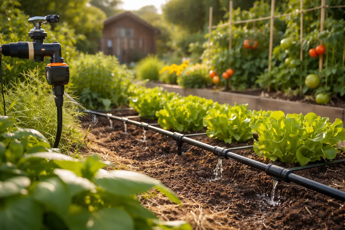 Comment réaliser un système d'irrigation pour son jardin