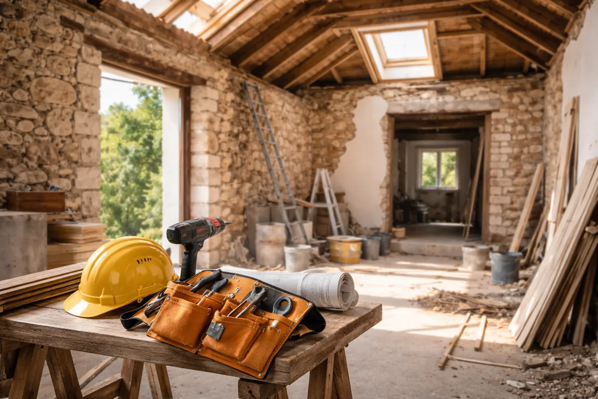 Comment rénover une maison ancienne sans se ruiner