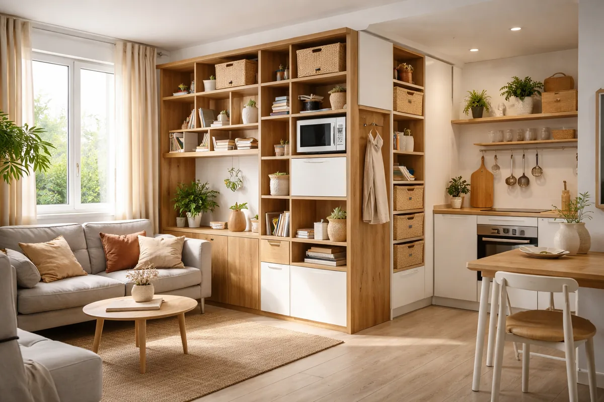 Comment choisir le bon type de rangement pour un appartement de 40 m²